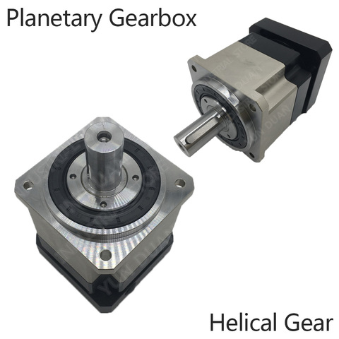 50 :1 Helical Gear Planetary Ratio 50 Reducer Gearbox 19mm for 90mm 750W 1KW AC Servo Motor Robot ► Photo 1/1