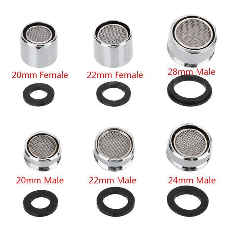 Faucet Tap Aerator Nozzle Sprayer Filter Water Saving Male/Female Chrome Sprayer 20-28mm ► Photo 1/6