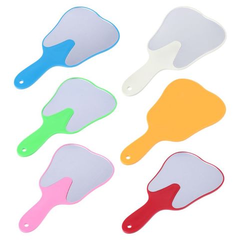 1 PCS Cute Handle Dental Mirror Tool Unbreakable Patient Hand Mirror ► Photo 1/6