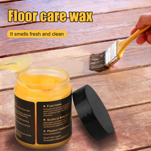 Wooden seasoning beeswax multi-purpose natural wood wax traditional beeswax oil used for furniture floor cabinet in stock ► Photo 1/6