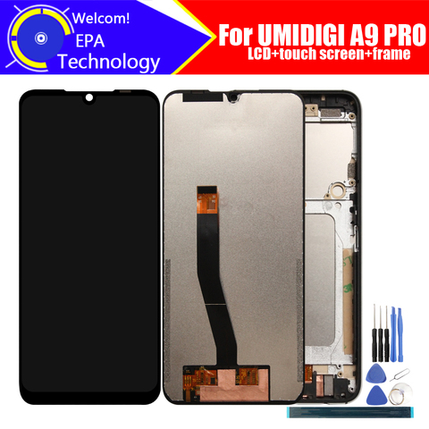 UMIDIGI A9 PRO LCD Display+Touch Screen Digitizer+Frame Assembly 100% Original LCD+Touch Digitizer for UMIDIGI A9 PRO ► Photo 1/6