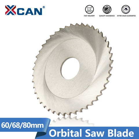 XCAN 1pc Diameter 63/68/80mm 44/64/72/80T HSS M35 Circular Saw Blade Stainless Steel Pipe Tube Cutting Orbital Saw Blade ► Photo 1/6