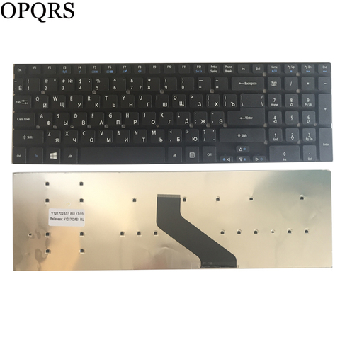 Russian Keyboard for Acer Aspire E5-511 E5-511-P9Y3 E5-511G E5-571G E1-511P E5-521G E5-571PG E5-571 ES1-512 ES1-711 ES1-711G RU ► Photo 1/5