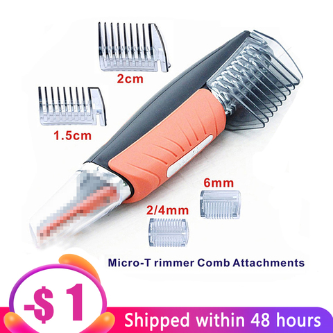 Nose Trimmer Shaver Micro Eyebrow Ear Nose Trimmer Removal  Face Care Hair Trimer With LED Light ► Photo 1/5