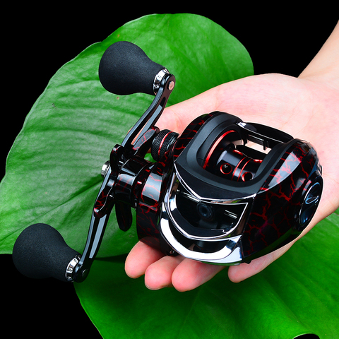 Fishing Baitcasting Reel All Metal Spool 18+1BB 10kg/22LB Max Drag Force Speed Ratio 7.1:1 Magnetic Metal Casting Fishing Reel ► Photo 1/6