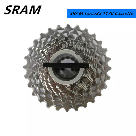 SRAM Force 22 Cassette 2x11 Speed Road Bike PG-1170 Flywheel 11-26t 11-28t 11-32t Bicycle Freewheel Accessories ► Photo 1/4