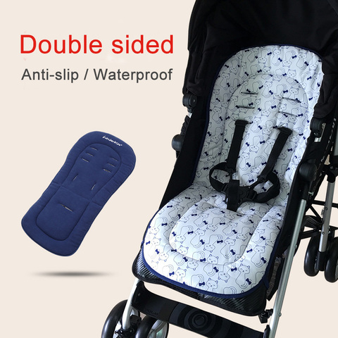 Waterproof baby stroller seat cushion Double side seat liner Universal soft pad for four seasons Warm mattress pram accessory ► Photo 1/5