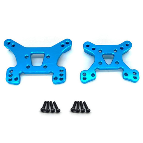 For WLtoys 144001 Part Front and Rear Shock Tower Board Set Replacement Accessories Parts for 144001 1/14 4WD RC Car ► Photo 1/6