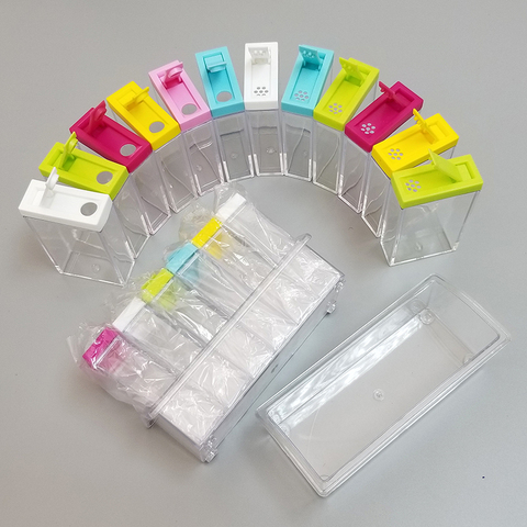 Transparent Spice Storage Box, Clear Plastic Spice Storage