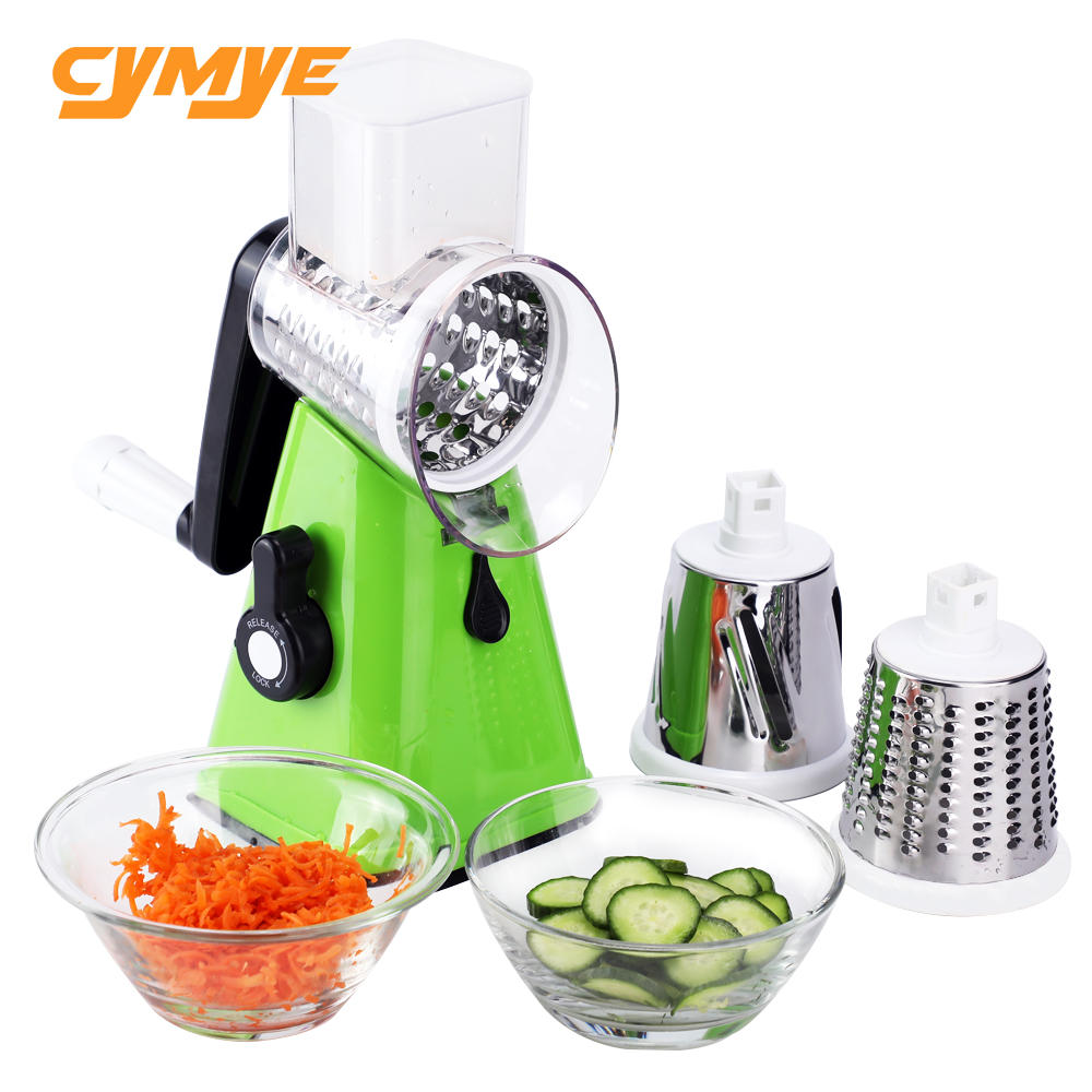 DUOLVQI 4in1 Multifunctional Vegetable Shredder Slicer Cutter Grater with  Stainless Steel Blades Kitchen Tool Kitchen Gadgets - Price history &  Review, AliExpress Seller - Duolvqi Store