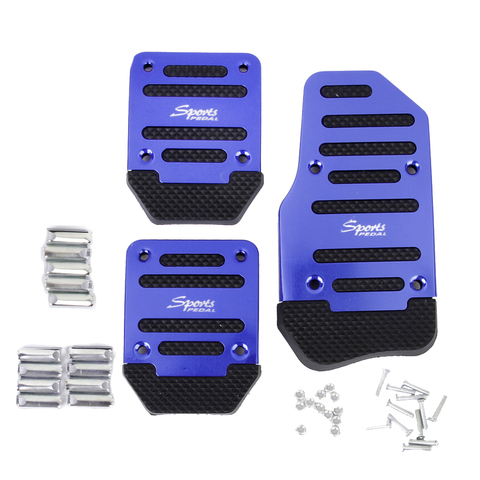 1 Set Car Pedal Non-Slip Brake Pedal/Clutch Pedal/Pad Cover & Screw For Manual Transmission Truck Trailer RV Car Accessories ► Photo 1/4