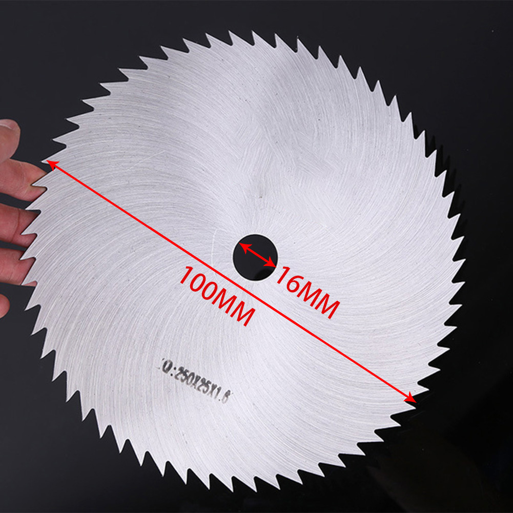 4 Inch Steel Circular Saw Blade 100mm Bore Diameter 16/20mm Wheel Cutting For Craftsmen, Jewelers, Technicians, Archaeologist ► Photo 1/4