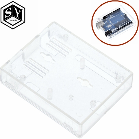 GREAT IT high qualityOne set Transparent Box Case Shell for Arduino UNO R3 ► Photo 1/6