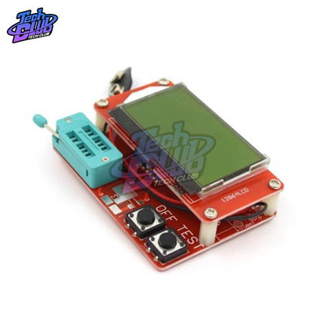 LCR-T5 ATmega328 LCD Digital Transistor Diode Tester Capacitance Resistance Meter MOS PNP NPN ► Photo 1/4