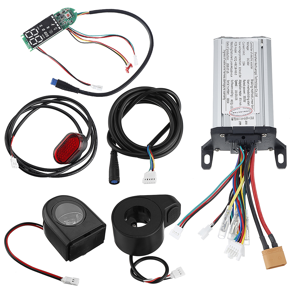 42V 350W 15A Motor Controller+Dashboard+Front/Rear Light For Xiaomi Scooter Electric Bicycle E-bike ► Photo 1/6