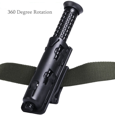 Universal 360 Degree Rotation Baton Case Black Stick Equipment Defensive Tool Adjustable Telescopic Rod Case Cover ► Photo 1/6