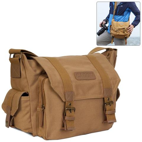 CADeN DSLR Camera Shoulder Bag Sling Photo Video Soft Bags Photography bag Pack Travel Protective Case for Nikon Canon Sony ► Photo 1/6