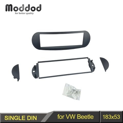 One Din Fascia For VOLKSWAGEN New Beetle Radio DVD Stereo Panel Dash Mounting Installation Trim Kit Face Frame ► Photo 1/6