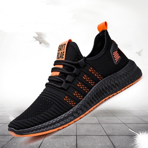 Fashion Sneakers Lightweight Men Casual Shoes Breathable Male Footwear Lace Up Walking Shoe ► Photo 1/6