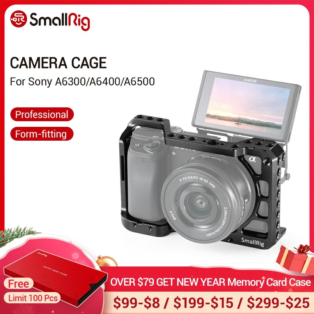 SmallRig a6400 Cage for Sony A6300/ A6400 /A6500 Form-Fitted DSLR Camera Cage With 1/4' And 3/8' Threading Holes - 2310 ► Photo 1/6