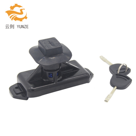 6C1A-6B970AD 6C1A-16D748-AB 4887422 TAILGATE BONNET LATCH LOCK WITH KEYS FOR FORD TRANSIT MK7 2006-2014 ► Photo 1/5