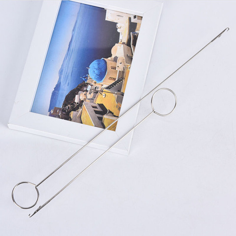 1/2pcs Stainless Steel Sewing Loop Turner Hook Turning Fabric Tubes Strap  Belt Strips Handmade DIY