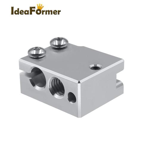 3D Printer Parts PT100 Volcano Heat block High Temperature Heat Block For E3d Volcano Hotend  Heated BMG Extruder Titan ► Photo 1/6