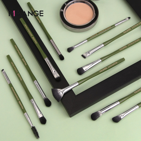 MAANGE 5/14Pcs Makeup Brushes Set Eye Shadow Blending Eyeliner Eyelash Eyebrow Brush Blending Lip Make Up Brush New arrival 2022 ► Photo 1/6