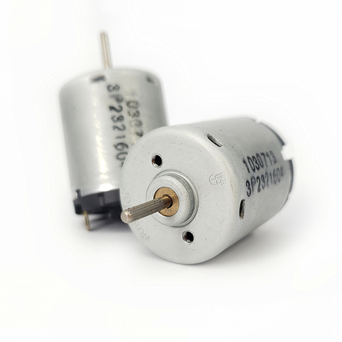 High Quality JOHNSON RS-365 Mini Electric Motor DC 6V-24V 12V 10000RPM High Speed Carbon Brush Motor Thread Shaft DIY Toy Model ► Photo 1/6