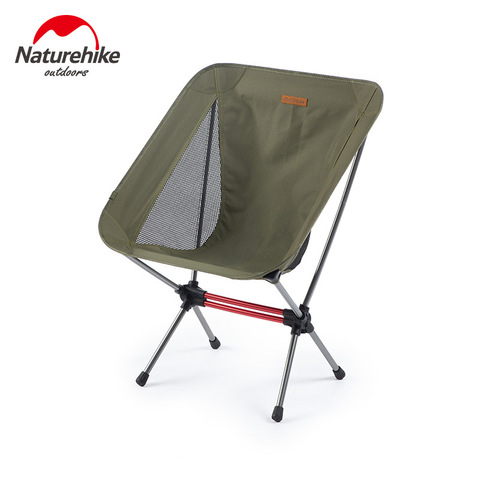 Naturehike New Upgrade Widened Outdoor Folding Chair Portable Leisure Sketching Beach Camping Fishing Aluminum Alloy Moon Chair ► Photo 1/6