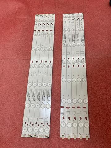 New 10 PCS/set LED backlight strip for LT-50E350 LT-50E560 ZDCX50D14R-ZC14F-02 ZDCX50D14L-ZC14F-02 303CX500033 ► Photo 1/1