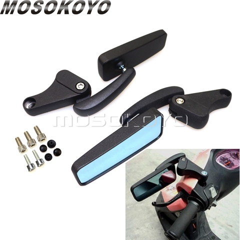 2pcs Motorcycle Adjustable Rear View Mirrors for Street Bike Scooters Universal Mini Side Rearview Mirrors ► Photo 1/6