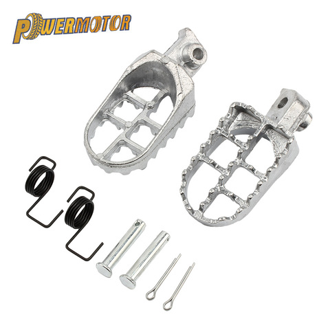 New 2PCS Motorcycle Foot Pegs Rests Footpegs For Suzuki DL650 V-Strom 2004-2012 DL 650 Motorbike Dirt Bike ► Photo 1/6