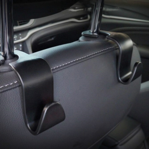 1/2Pcs Universal Car Seat Back Hook Car Accessories Interior Portable Hanger Holder Storage for Car Bag Purse Cloth Decoration ► Photo 1/6