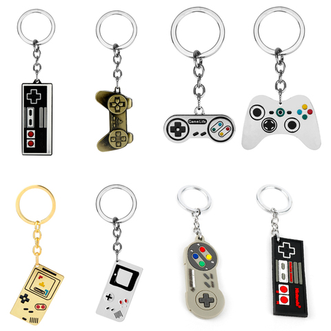 Game Controller Keychain Backpack Keyholder Women Men Key Rings Creative Trinket Jewelry Key Chain llavero ► Photo 1/6