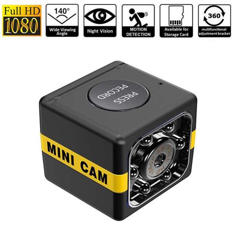 New 1080P HD Mini Camera Auto IR Night Vision Motion Detection Micro Cam DVR Video Recorder Camara Support TF Card ► Photo 1/6