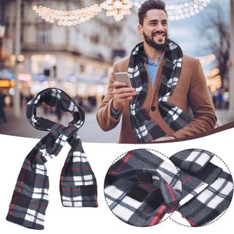 Heated Winter Electric Scarf USB Rechargeable Rapid Heating Scarf Heating Warm Unisex Collar For Outdoor Activities Warm ► Photo 1/6