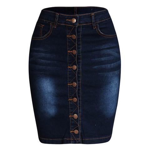 Denim Skirt Plus Size 3XL 4XL 5XL XXXL XXXXL XXXXXL Oversized Big Jeans Casual Mini Skirts Womens Summer 2022 Rokjes Dames Jupe ► Photo 1/6