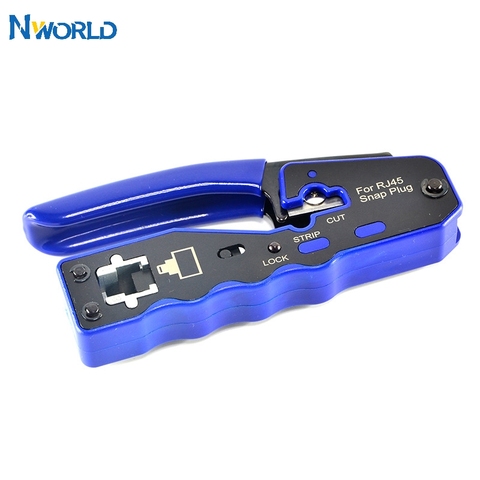 8P8C RJ45 Cable Crimper Ethernet Perforated Connector Network Crimping Tools Stripper Cuting Cable Clamp ► Photo 1/6