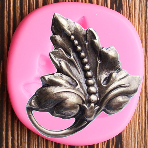 Leaves Relief Silicone Molds DIY Cupcake Topper Fondant Cake Decorating Tools Polymer Clay Candy Chocolate Gumpaste Moulds ► Photo 1/6