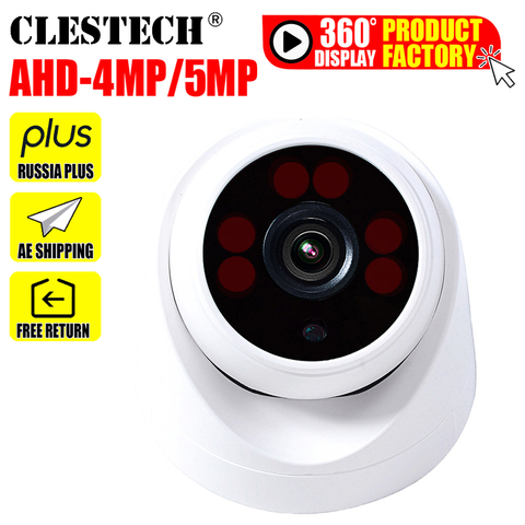 AHD Camera 1080P/5MP CCTV Security AHDM AHD-H CCTV Camera Sony IMX326 Sensor HD IR-Cut Night vision indoor Camera 1080P 2.8mm ► Photo 1/6