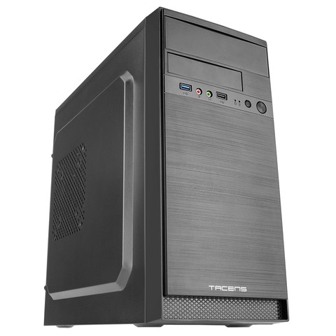 Tacens Anima AC4, PC box, Mini Tower, MicroATX, aluminum finish, USB 3.0 ► Photo 1/4