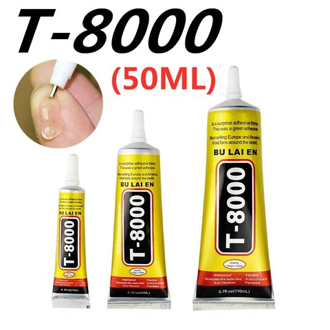 T-8000 50ML MultiPurpose Industrial Adhesive Jewerly Craft Rhinestone And Nail Gel T8000 Diy Phone Frame Fix Screen Glass Glue ► Photo 1/6