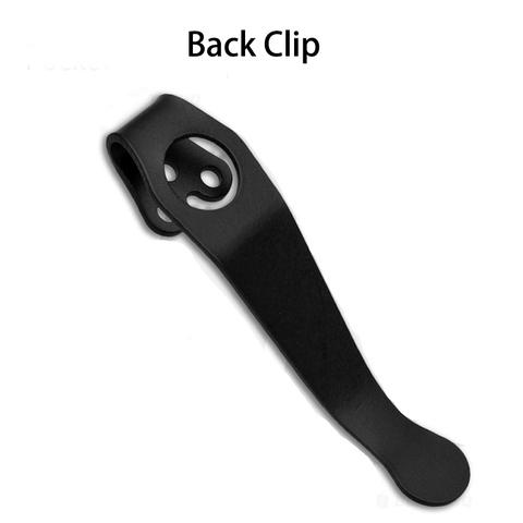 Top Quality Titanium Pocket Knife Clip Kydex Back Clips waist Clip for C81 C10 C11 folding knife Back Clips ► Photo 1/5