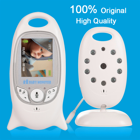 VB601 wireless video baby monitor color security camera 2 way night vision infrared LED temperature monitoring and 8 lullaby ► Photo 1/6