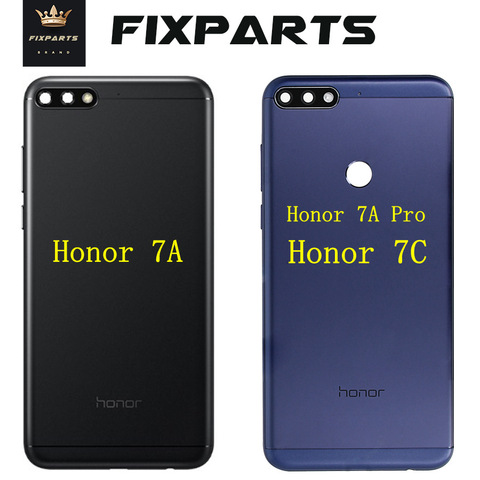 Original For Huawei Honor 7A Pro Aum-l29 Honor 7C Aum-L41 Honor 7A Back Battery Cover Rear Door Housing Case For HUAWEI Honor 7C ► Photo 1/5