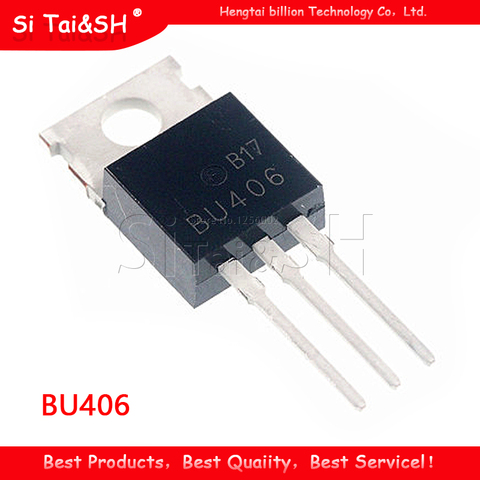 5pcs/lot New BU406 TO-220 NPN SWITCHING TRANSISTOR ► Photo 1/1