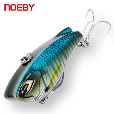 NOEBY 62mm/14g Sinking Rattlin VIB Lure Square Body Noisy Hard Baits Wobblers Unique Swimming Action Vibration Fishing Lure 1905 ► Photo 1/6