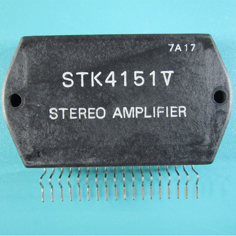 1PCS STK4151V STK4151II 100% New&original In Stock AF Power Amplifier (Split Power Supply) (30W + 30W min, THD = 0.08%) IC NEW ► Photo 1/6