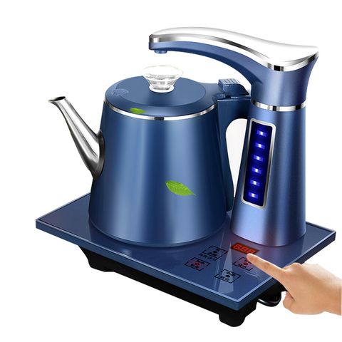 Electric Fully automatic Kettle teapot set 0.8L stainless steel safety auto-off Water Dispenser samovar Pumping stove household ► Photo 1/5